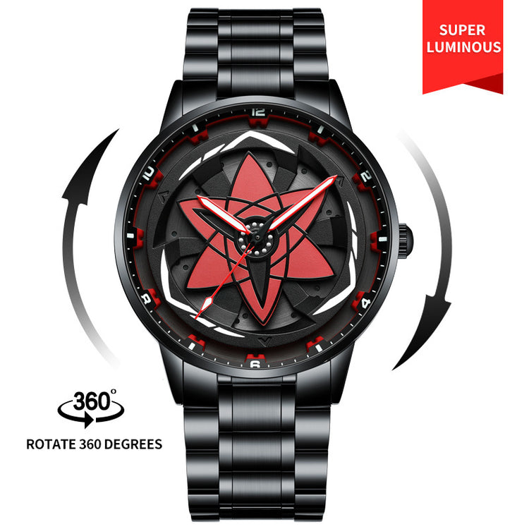 Three-Dimensional Hollow Waterproof Luminous Multifunction Quartz Watch - Rezaro