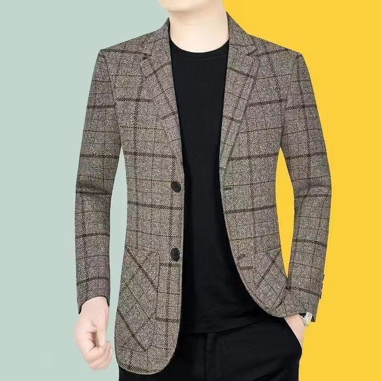 Business Casual Suit Coat Men&