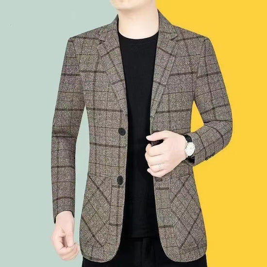 Business Casual Suit Coat Men&