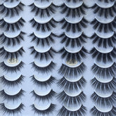 20 Pairs Of False Eyelashes Three - dimensional Multi - layer Mixed Eyelashes - Rezaro