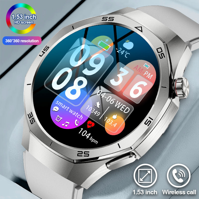 Smart Watch Movement Track Bluetooth Calling Sport Mode Heart Rate Health Monitoring - Rezaro