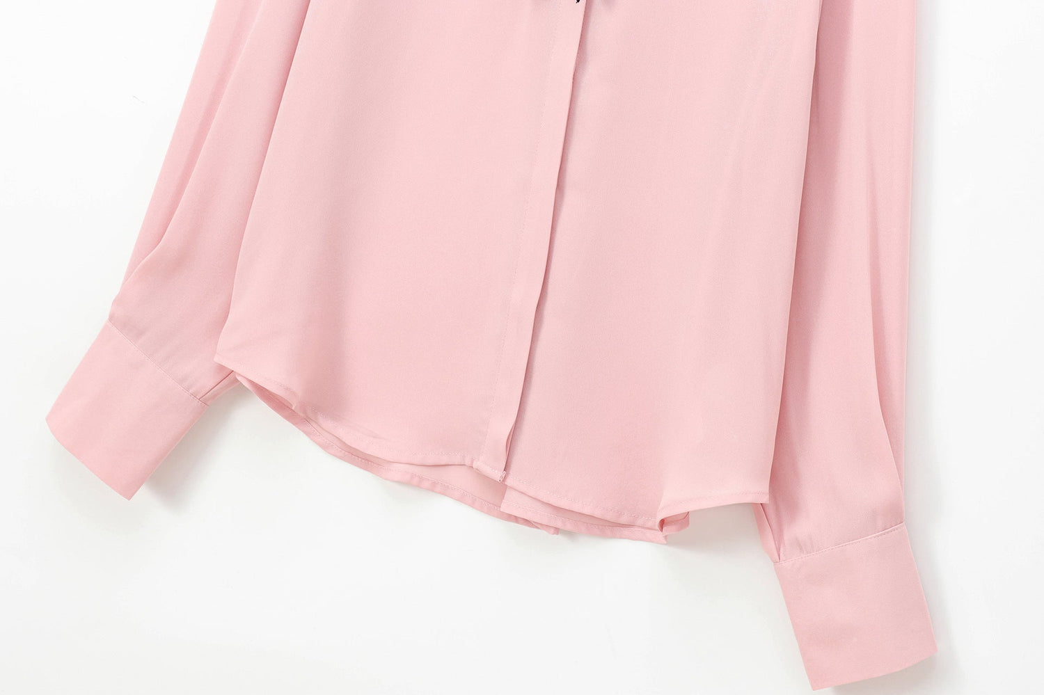 Autumn Beauty Outfit Velvet Bow Decorated Shirt - Rezaro