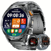 Rezaro Axton Smart Watch with a sleek black strap and digital display featuring health tracking features.