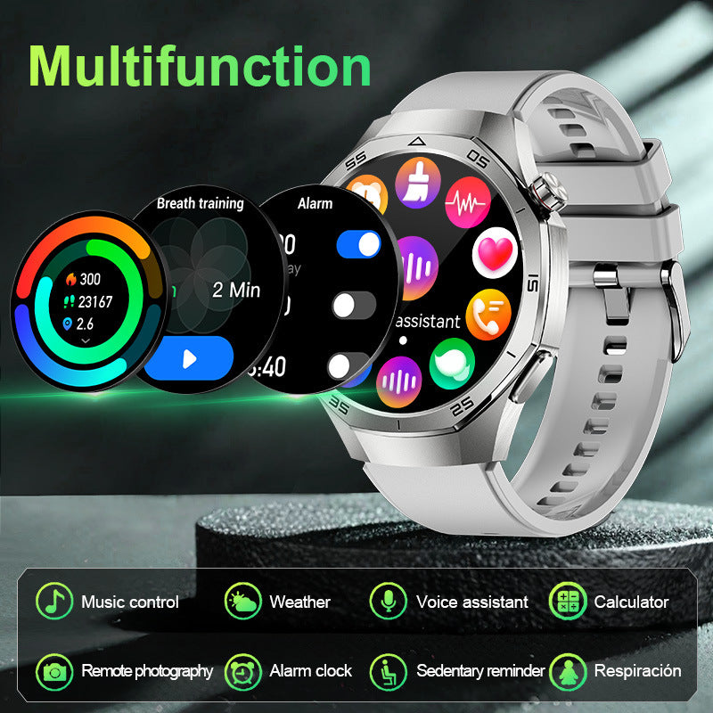 Smart Watch Movement Track Bluetooth Calling Sport Mode Heart Rate Health Monitoring - Rezaro