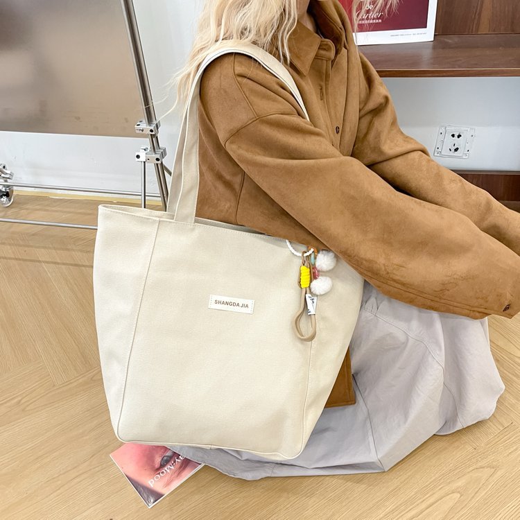 Canvas Casual Large Capacity Shoulder Bag For Women - Rezaro