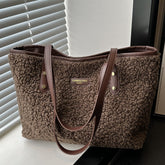 Fashionable Furry Versatile Shoulder Bag - Rezaro