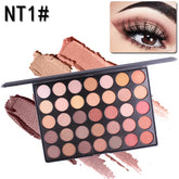 New 35 Colors of Shimmer Matte Shadow Eyeshadow Palette - The Palette B - Rezaro