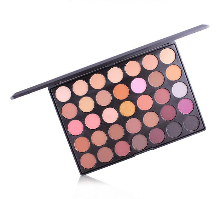 New 35 Colors of Shimmer Matte Shadow Eyeshadow Palette - The Palette B - Rezaro