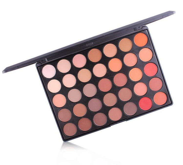 New 35 Colors of Shimmer Matte Shadow Eyeshadow Palette - The Palette B - Rezaro