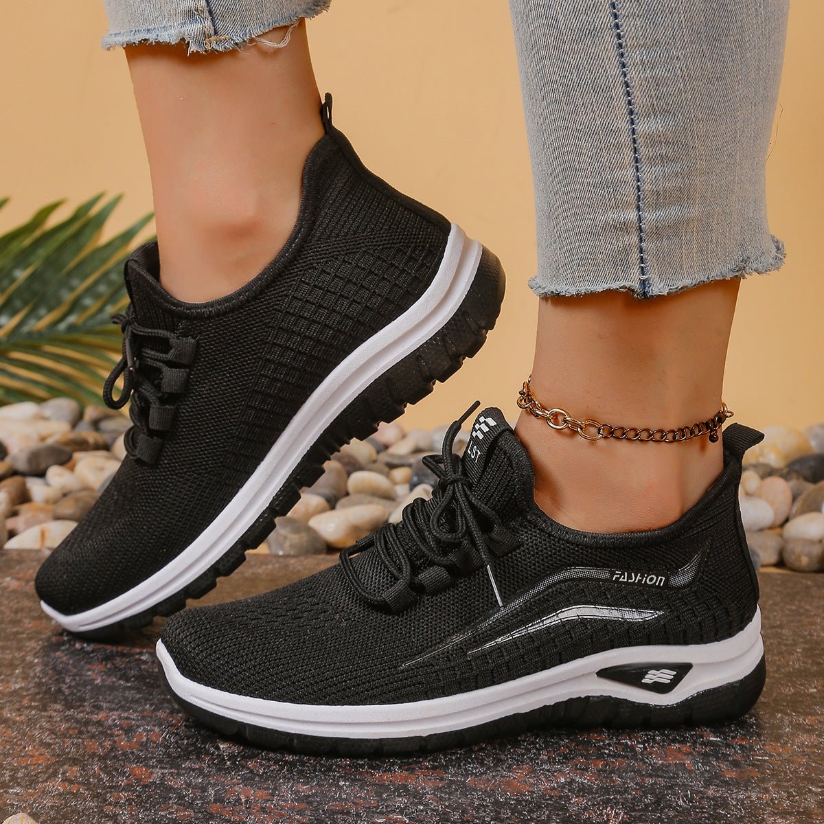 New Fashion Casual Sports Mesh Women&