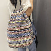 Original Simplicity Lightweight Light Ethnic Literary Style Backpack - Rezaro