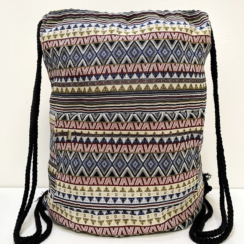Original Simplicity Lightweight Light Ethnic Literary Style Backpack - Rezaro