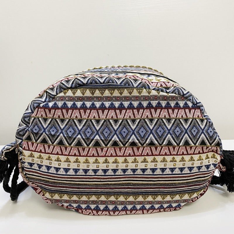 Original Simplicity Lightweight Light Ethnic Literary Style Backpack - Rezaro