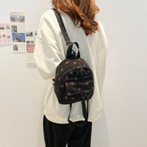 Retro Corduroy Backpack Women&