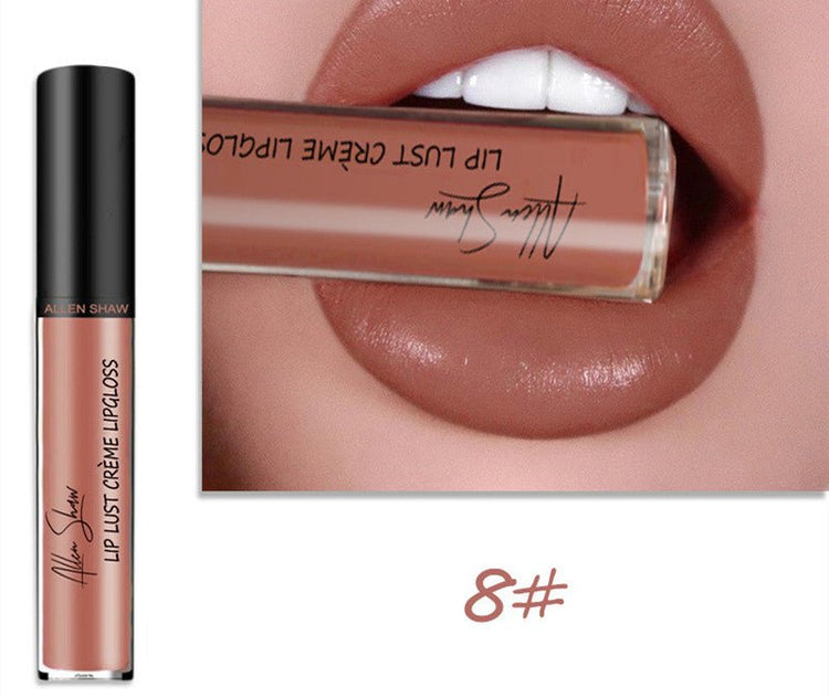 Silky Cream Texture Lip Gloss Aliexpress Shopee Cross - Border Exclusive Lip Glaze Lip Gloss Lipstick - Rezaro
