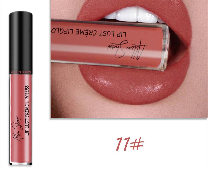 Silky Cream Texture Lip Gloss Aliexpress Shopee Cross - Border Exclusive Lip Glaze Lip Gloss Lipstick - Rezaro